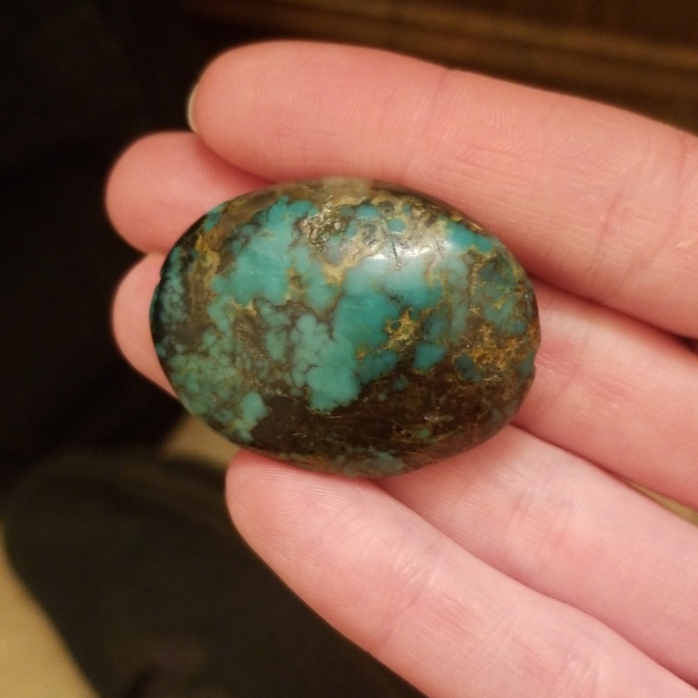 Huge Turquoise Rare Gemstone Pendent